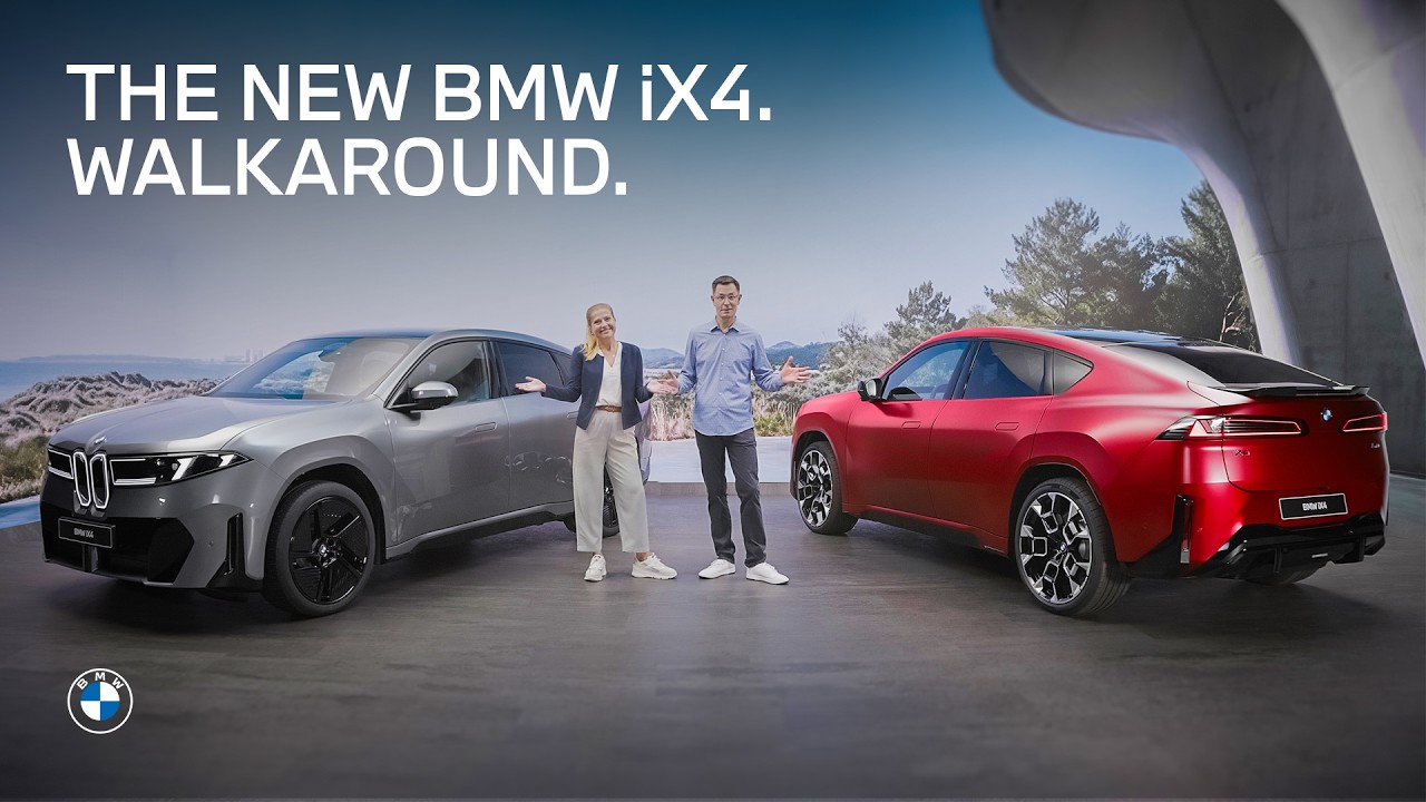 The New BMW iX4 and The New BMW iX3 M60 xDrive.