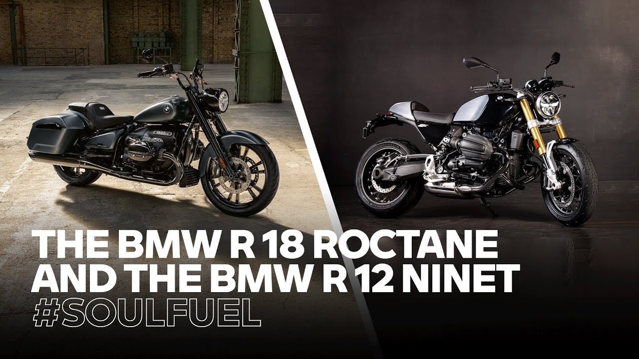 The new BMW R 18 Roctane and The First-Ever BMW R 12 nineT