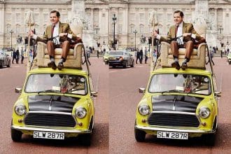 Mobil MINI Mr Bean