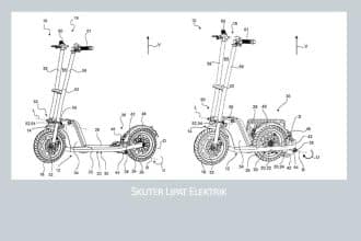 Skuter Lipat Elektrik